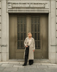 MARCY COAT BEIGE MELANGE