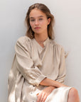 RUVA DRESS WARM SAND