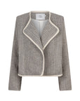 CARTER BLAZER GREY MELANGE