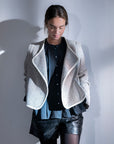CARTER BLAZER GREY MELANGE