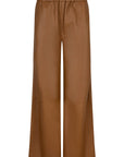 IMME LEATHER PANTS CARAMEL