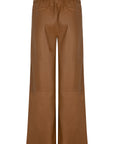 IMME LEATHER PANTS CARAMEL