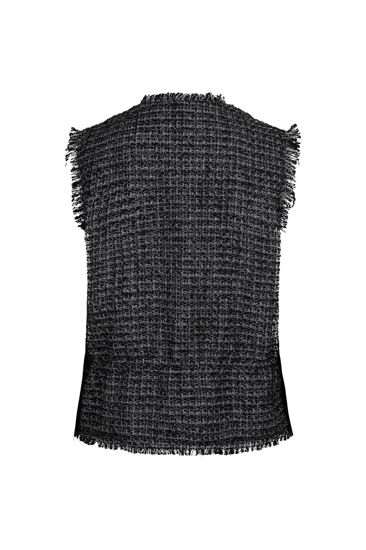 CAMRON WAISTCOAT BLACK MELANGE