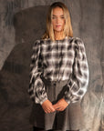 CHRISTIE BLOUSE FANCY CHECK