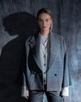RIZA BLAZER SLATE GREY