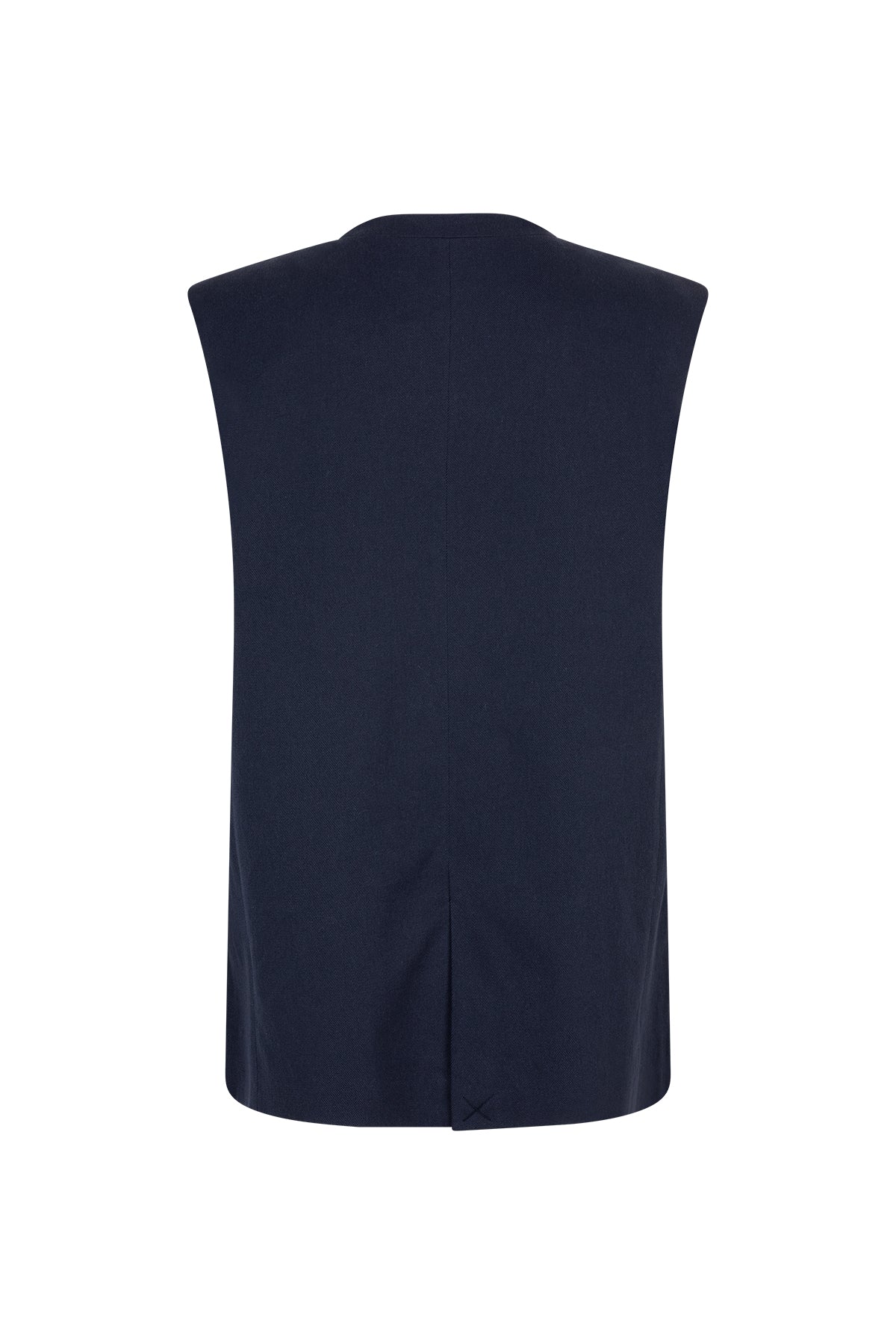 PAGE boxy gilet night blue