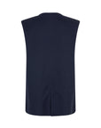 PAGE boxy gilet night blue