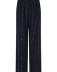 PHILLS straight leg pull on pants night blue