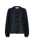 ILENE long sleevs pleated blouse