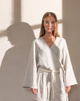 PIERS kimono short wrap top