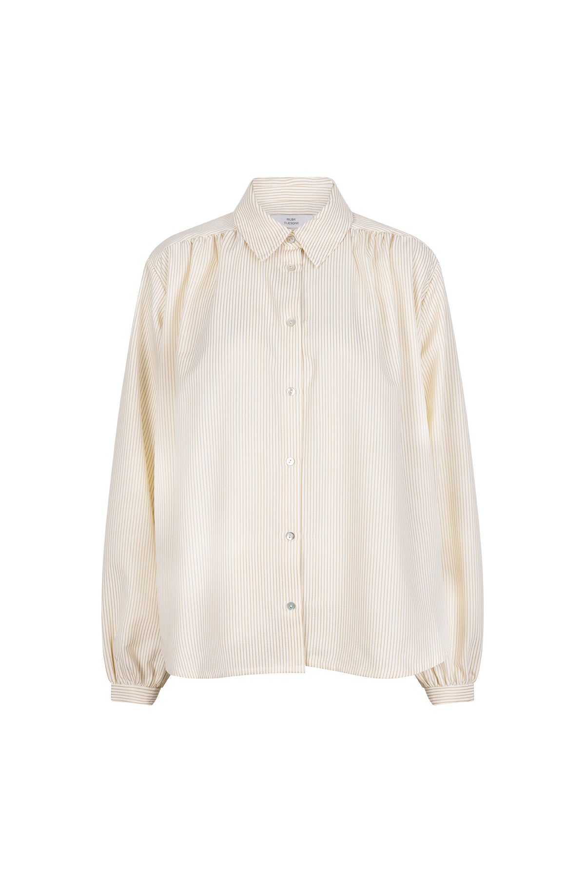 CESAIRE long sleeve pleated blouse