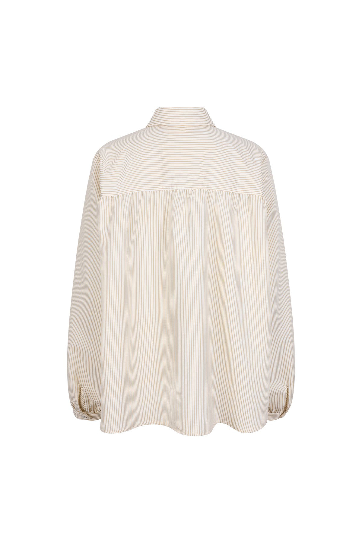 CESAIRE long sleeve pleated blouse