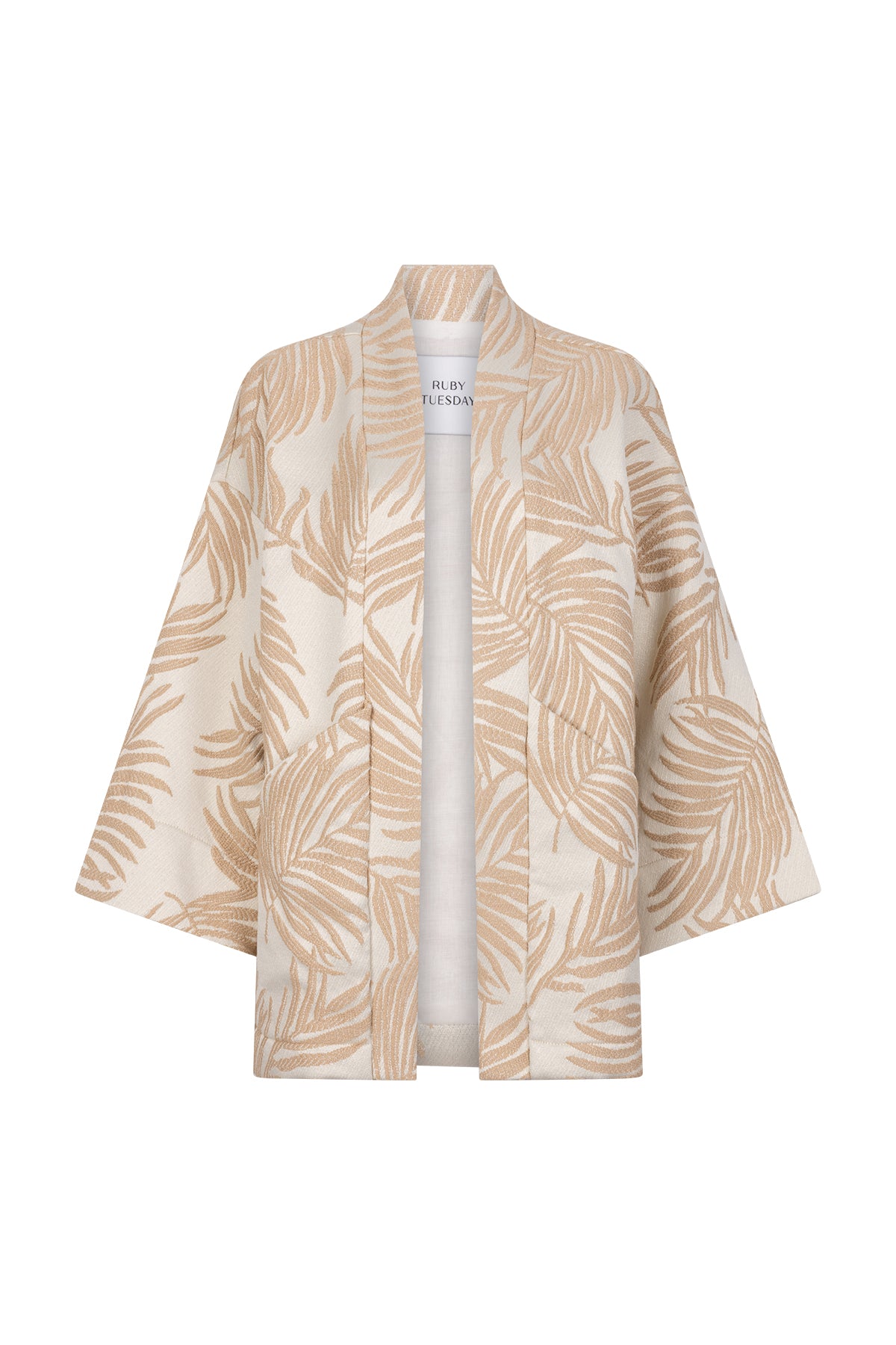 BERGER half long kimono vest