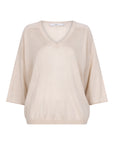 VAYEN v neck relaxed pull grijs