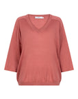 VAYEN v neck relaxed pull coral