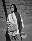 INETTE leather shoulder bag
