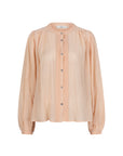 ILENE long sleevs pleated blouse Sunkiss