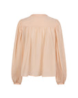 ILENE long sleevs pleated blouse Sunkiss
