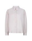 IBINE long sleeves poplin blouse Mineral Grey