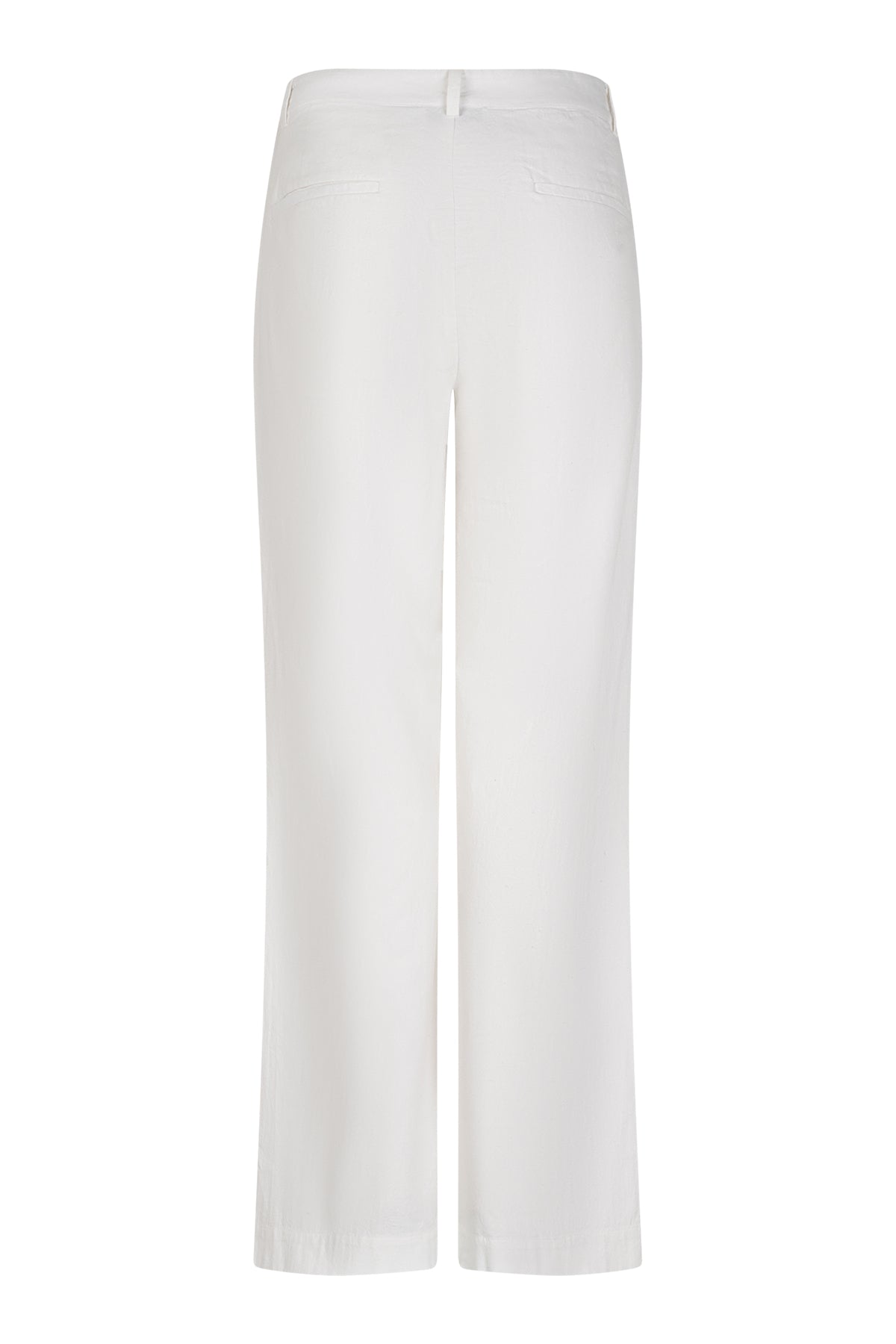 IEME straight pants with pleated waistband