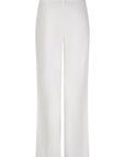 IEME straight pants with pleated waistband