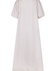 IBAE long balloon sleeves poplin dress MINERAL GREY