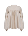 Ilay plooitjes blouse zand
