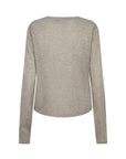 Charee jersey ronde hals lange mouw top