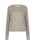 Charee jersey ronde hals lange mouw top