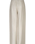 Camic bandplooi broek parelmoer glans