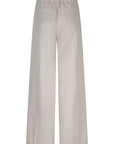 Perlas rechte wijde pijp pantalon elastische taille
