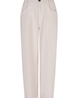 Pieke barrel broek off white