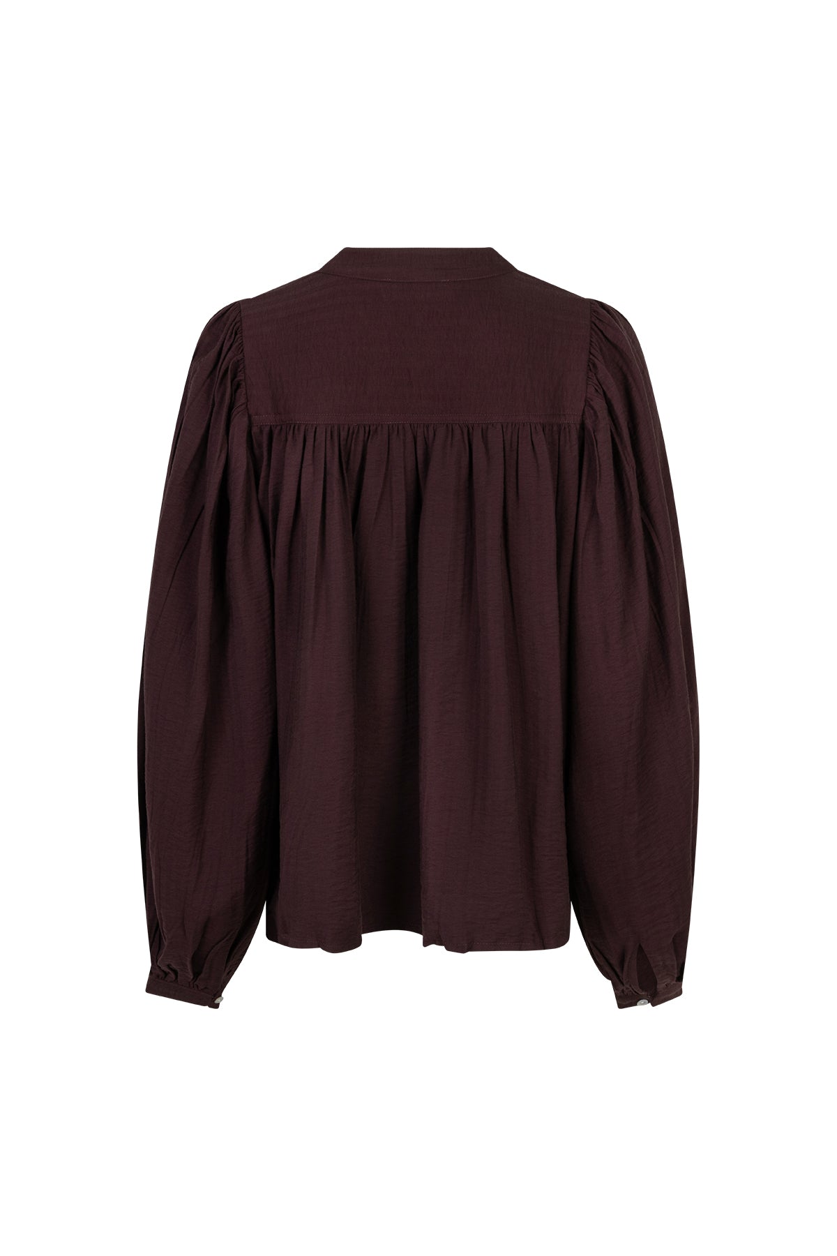 Ilay collarles pleated blouse