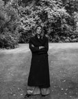 Mattia long dubble breasted woolen coat