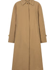 Ciro long waxed coat with fur detachable fur lining
