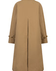 Ciro long waxed coat with fur detachable fur lining