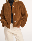 Celio fake fur vest