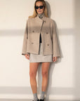 Mattisse Pea woolen jacket Taupe