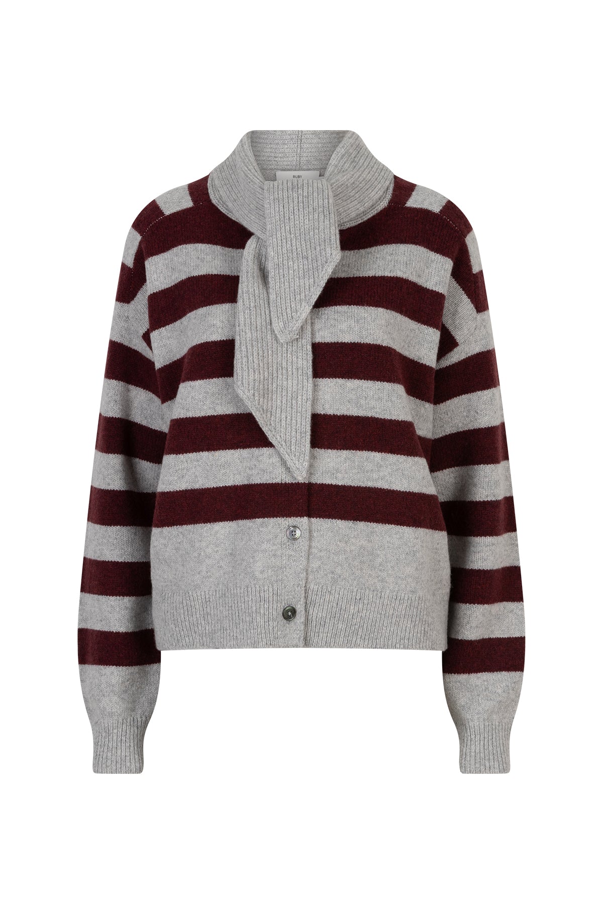 Veri lamswool scarf cardigan