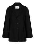 Perre blazer blouse zwart