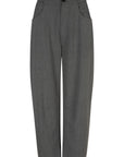 Pieke barrel pants Dark Grey Melange