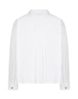 IELEK Flared blouse wit