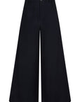 PAULY Palazzo pants donker blauw