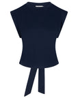 CHILEAS Wrap body tee Parisian Night