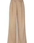 CAULIN Pants with elasticated waistband Camel