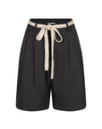 CHELO Pleated bermuda