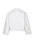 IANTE embroidered+beads shirt blouse wit