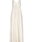 CAELEY spagetthi strap flaired maxi dress Coconut milk