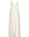 CAELEY spagetthi strap flaired maxi dress Coconut milk