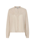 KERREN Fancy embro blouse blouse cloud dancer